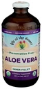 Lys Of The Desert Aloe Vera Juice - Filet intérieur Aloe Vera boisson, Aloe Juice biologique avec des vitamines naturelles, enzymes digestives pour la santé de Gut, soulagement de l'estomac, bien-être, peau Glowing, 32 Fl Oz