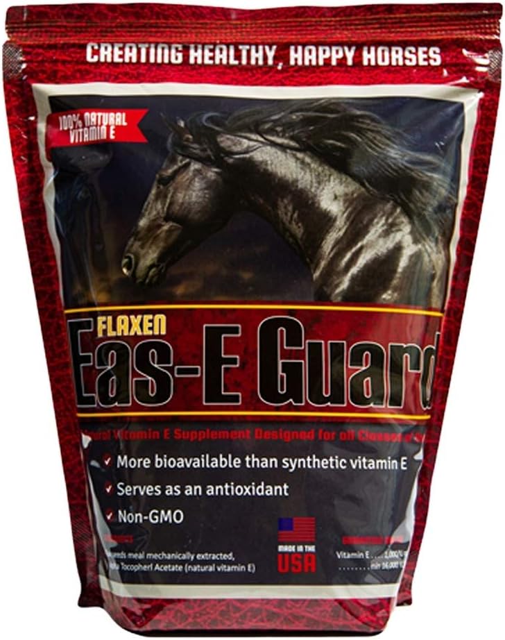 Lin EAS-E Guard 4 lb, supplément naturel à l'équine Vitamine E, avec un antioxydant important