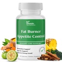 Fat Burner & Appetite Control suppléments perte de poids pour les femmes et les hommes - Métabolisme Booster avec L-Carnitine, CLA, Chrome - Appetite Suppresseur pour perte de poids - 30 capsules