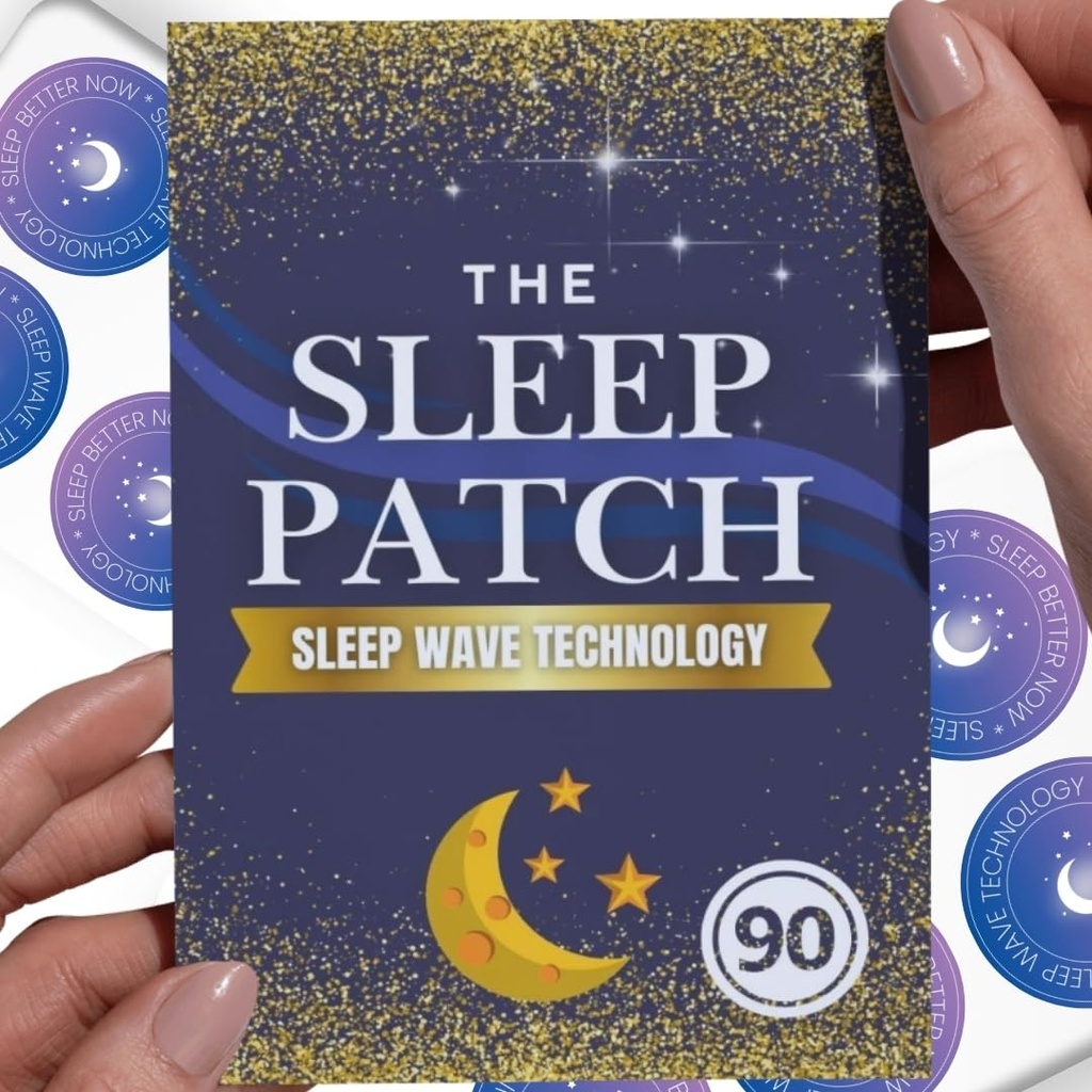 TAT2 Sleep Support Patch – Botanical Wellness Patch for Nighttime Routine (Adults & Kids, 90-Day Supply)