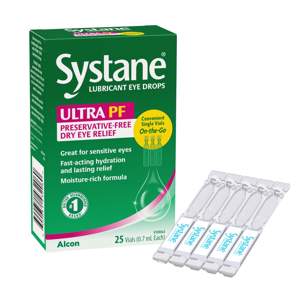 Gocce per occhi ultra lubrificanti Systane, 25 conte