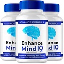Enhance Mind IQ Kapseln, Offizielle Enhance Mind IQ Ergänzung für Brain Health & Memory Support - Maximale Stärke, Advanced Nootropic Pills, All Natural Enhance Mind IQ Support Bewertungen