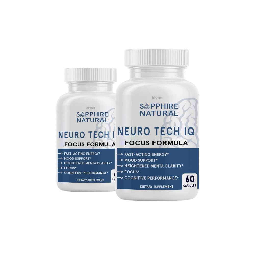 Neuro Tech IQ (2 pacchetti, 120 capsule)