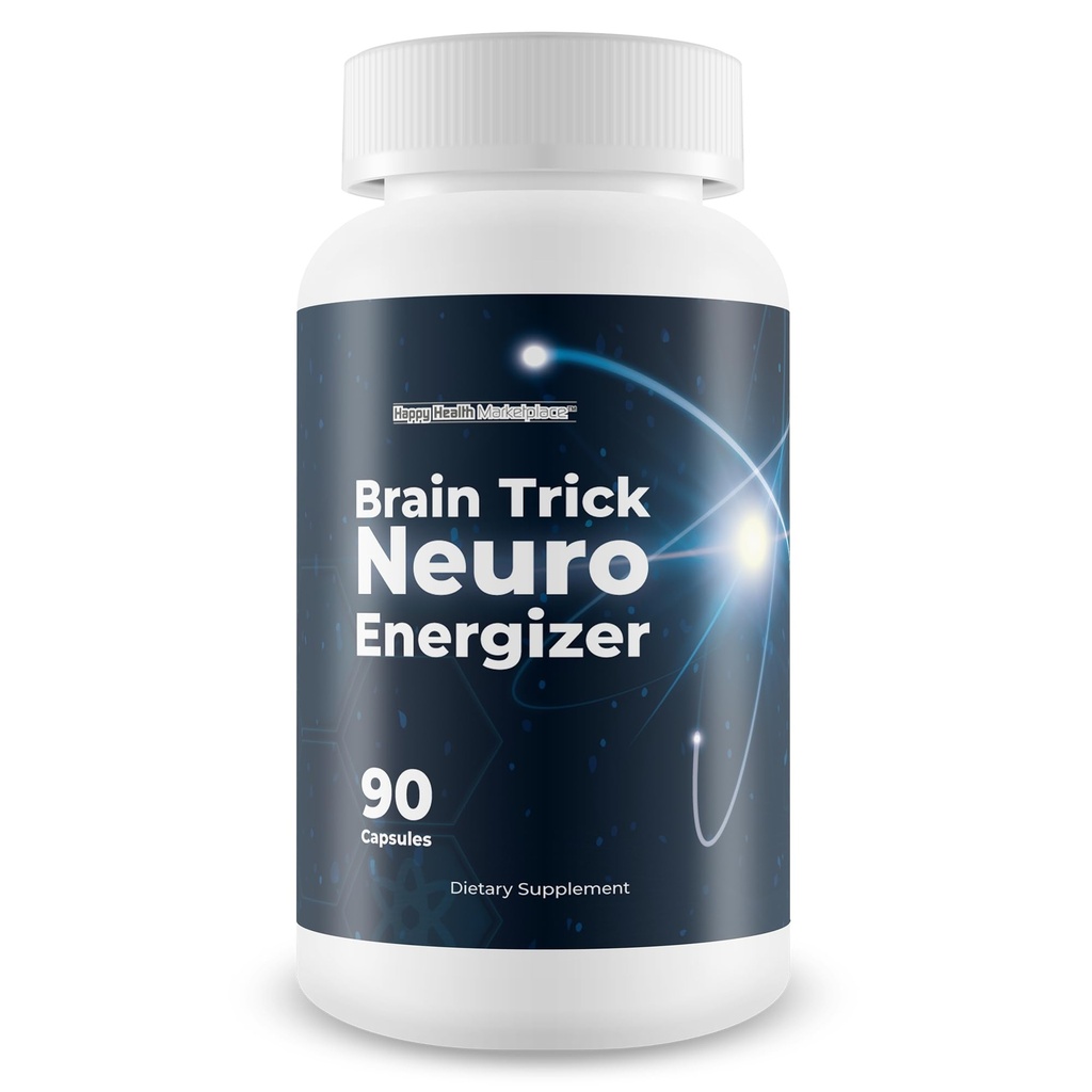 Brain Trick Neuro Energizer Brain Booster - Unsere besten Brain Focus und Memory Supplements - Focus Iq Supplement - Brain Supplement für Mental Alertness Memory Focus & Concentration - Boost Focus Pillen