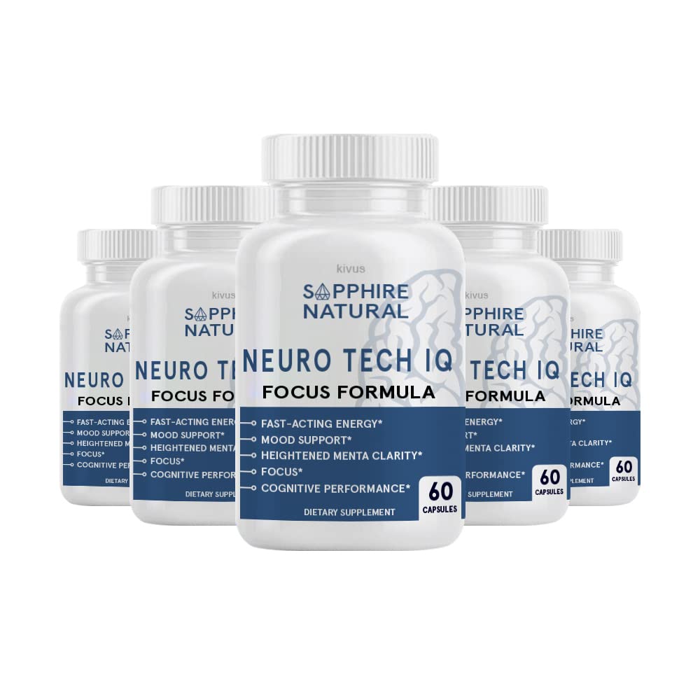Neuro Tech IQ (5 Packung, 300 Kapseln)