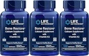 Lebensverlängerung Knochen Wiederherstellung Kalziumergänzung mit Vitamin K2, 120 Kapseln (Pack von 3)