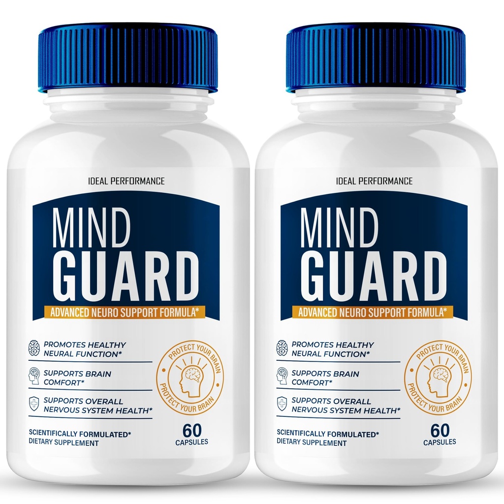 Mind Guard Brain Supplement Kapseln, offizielle MindGuard Brain & Memory Pillen, Advanced Nootropic Pills Brain Health Support, Alle natürlichen Mind Guard Cognitive Health & Function Reviews (2 Pack)