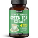 Agami Capsules de thé vert , 4 mois d'approvisionnement , énergie et soutien au métabolisme , 20:1 Extrait - 120 capsules