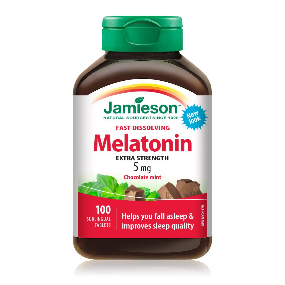 Jamieson Melatonin 5mg Fast Dissolving Tablets 100 Count