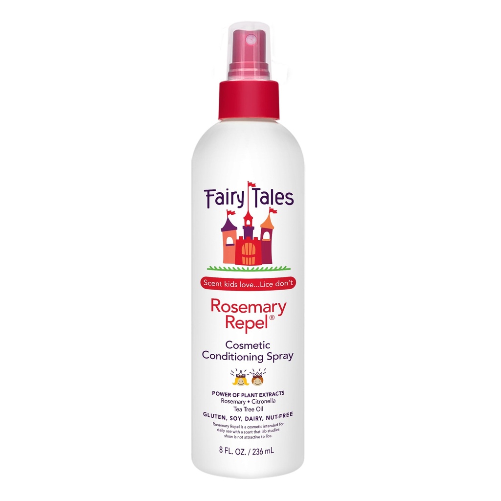 Fairy Tales Rosemary Repel Daily Kids Condizionamento Spray – Bambini Come il Profume, Pizzo Non, 8 fl oz. (Pacchetto di 1)