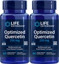 Life Extension Optimized Quercetin, 60 Vegetarian Capsules (Pack of 2)