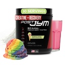 JYM Supplement Science Post JYM Active Matrix Rainbow Sherbet Amino Recovery Powder Pure Creatine HCL, BCAA’s, Glutamine, Carnitin, Betaine, Taurine für Stärke, Reparatur, Leistung 30 Servierungen