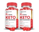 (2 Pack) Lifetime Keto ACV Gummies Advanced Formula 1000MG Lifetime Keto Gummies Aceto di sidro di mele Formulato con Polvere di succo di barbabietola di melograno B12 Vegan Non GMO 120