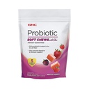 GNC Probiotic Soft Chews avec fibre - Berry mélangé, 30 Chews, soutient la santé digestive et immunitaire