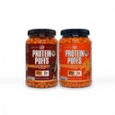 Puffes protéinées Twin Peaks (Nacho Cheese & Mesquite Barbecue) – Snack à faible teneur en glucides (300 g chacune), 21 g de protéines, 2 g de glucides nets, Snack à haute teneur en protéines