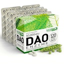 MAX DAO Enzime Supplemento 120 compresse, 50.000 HDU per Tablet Dosaggio regolabile, rilascio prolungato, blocco istamina