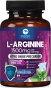 L-Arginine Complex - Extra Strength Nitric Oxid Booster Supplement - Premium Energy Blend for Natural Heart Health & Muscle Support - Non-GMO, Made for Men & Women, Bottled USA - 60 Kapseln