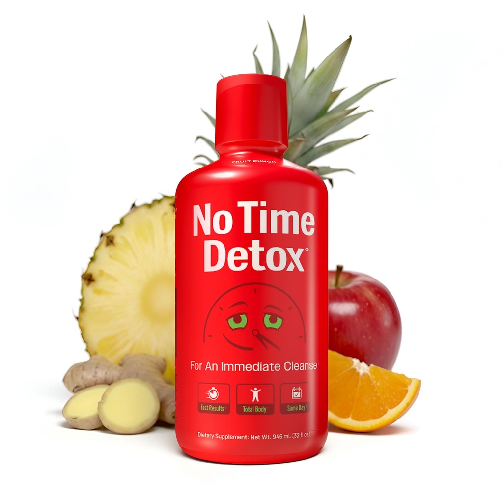 Same-Day Detox Cleanse Drink, Fast Acting - 32 oz - Fruit Punch - Professionelles Kräuter-Detox-Getränk