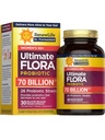Renew Life Ultimate Flora Probiotics for Women 50+ 70 Billion CFU Delayed Release Vegan Capsules | Vaginal | Salute Digestiva | Salute Immune | Dairy Free | 30 Count