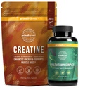 Primal Multivitamin + Primal Creatine Powder Bundle | 2-Pack | Support Daily Nutrition, Energy & Muscle Strength | 30 Serve Ogni
