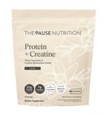 The 'Pause Life Protein + Creatine, Realizzato con Creavitalis Creatine Monoidrato, Proteine del Siero, & BCAA per Uomini e Donne, Senza Glutine, Basso Zucchero, Non OGM, Vanilla Flavor, 14 Serve, 17.8 oz