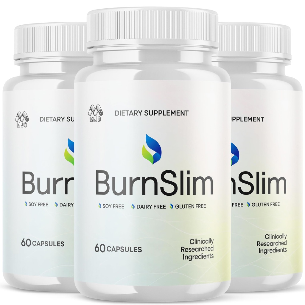 (3 Pack) Brennen Slim Kapseln, offizielle Burnslim Pillen mit allen natürlichen Zutaten, Advanced Burn Slim Gesundheit und Wellness Vitamin Supplement Unterstützung aktiven Lebensstil für Frauen und Männer (180 Kapseln)