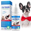 NenMaoKeNu Gatto & Dog Ear Infection Treatment Drops, Ear Cleaner to Soothe and Relieve Itchness, con 1% Hydrocortisone per Dog Ear Infections, Previene Inflammatio, Treats Ear Infections- 2.02 Fl.Oz