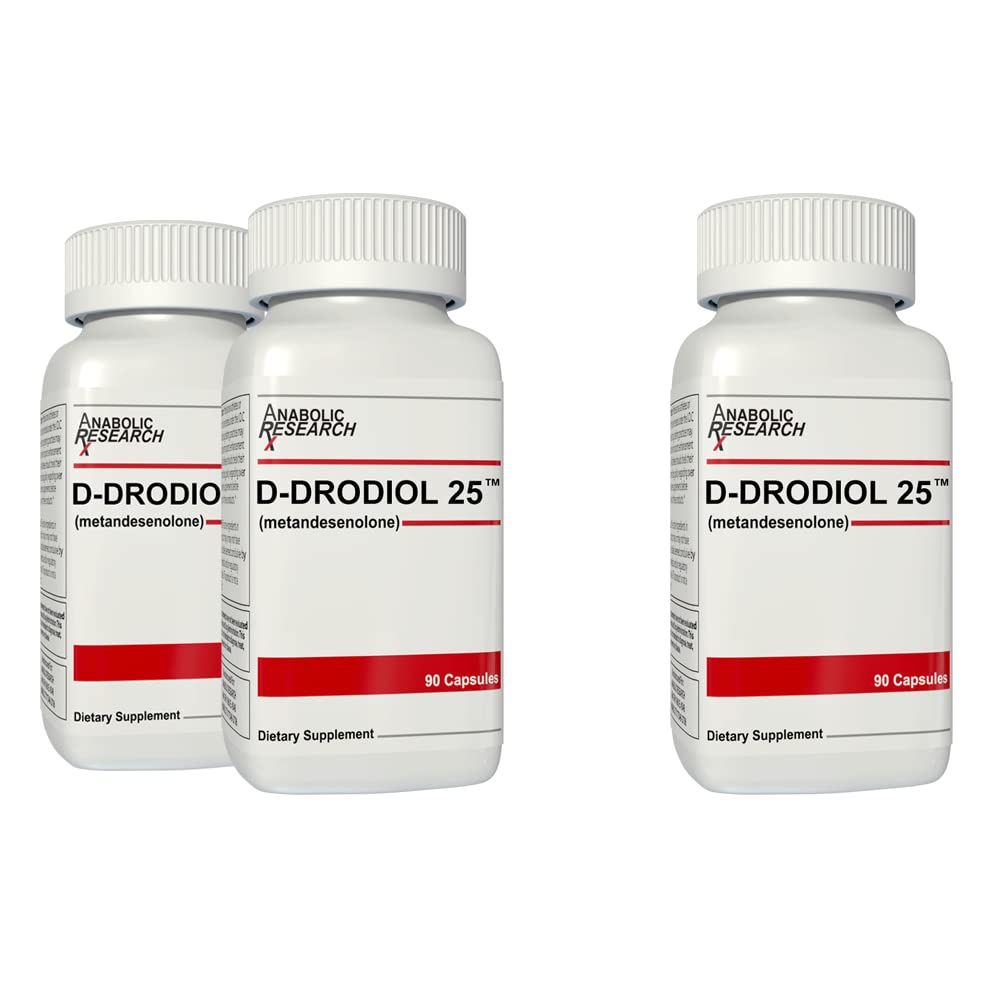 D-Drodiol 25 - Massa, Forza, & Potenza - Alimentazione di 3 mesi