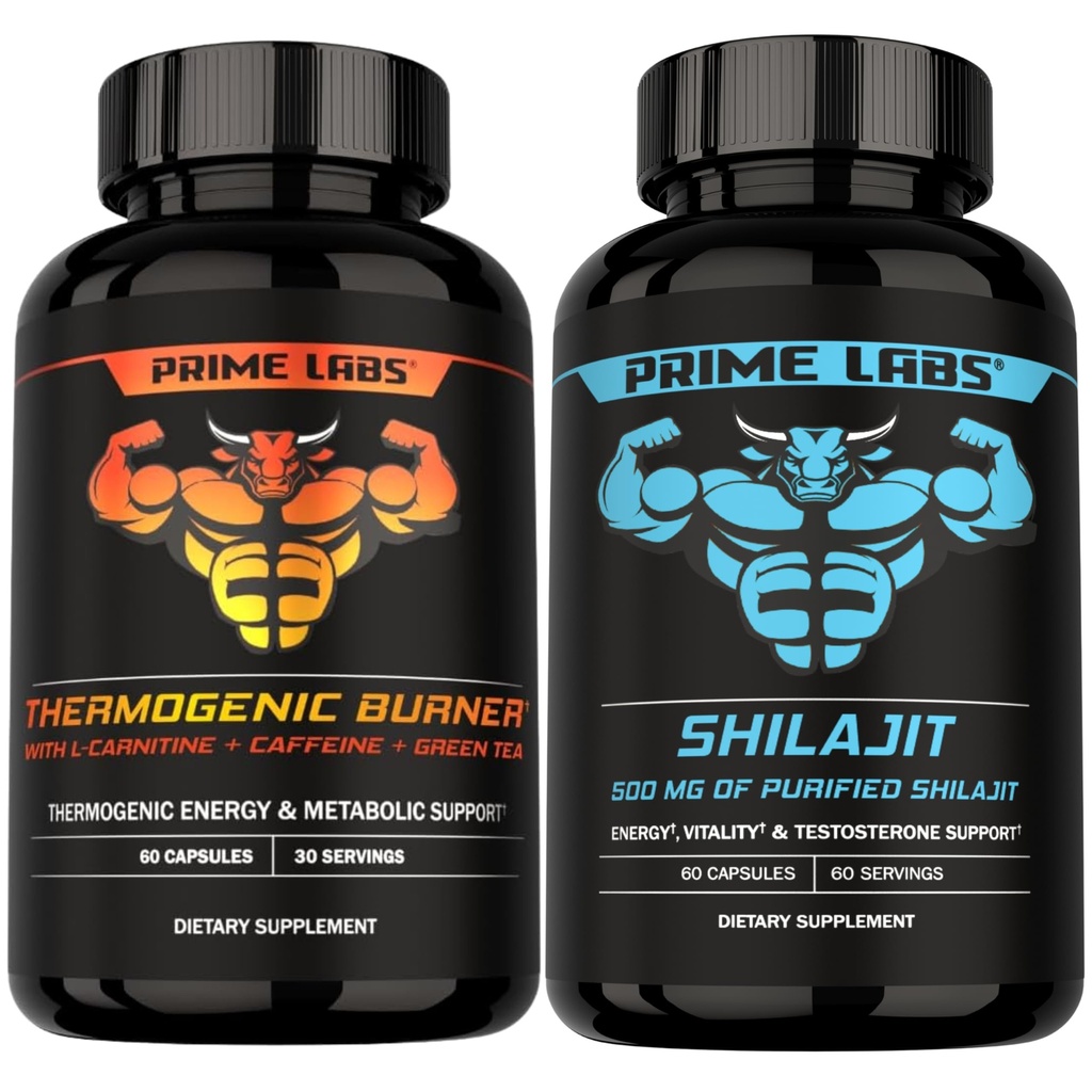 Prime Labs bruciatore termogenico + capsule Shilajit