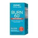 GNC Total Lean Burn 60, Formula termogenica clinicamente provata, 30 Serve