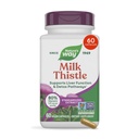 Nature's Way Milk Thistle, unterstützt Liver Function & Liver Detox Pathways*, 175 mg Milk Thistle Seed Extract Standardisiert auf 80% Silymarin per Servieren, Vegan, 60 Kapseln (Packaging May Vary)