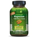 Irwin Naturals Magnésium + Lait Thistle & Turmeric 60 Softgels liquides