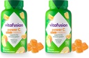 Vitafusion Extra Strength Power C Vitamines gommy, soutien immunitaire aux agrumes tropicaux (1) Vitamines, 92 Compte (paquet de 2)