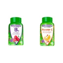 Vitafusion Vitamina B12 Gummy Vitamine 140 Conte & Power C Vitamina C Gummies 150 Conte