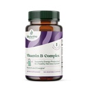 BIOACTIVE NUTRIENTEN Vitamin B Complex Nahrungsergänzung - 100 pflanzliche Kapseln - für Gesamtgesundheit