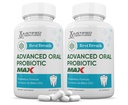 Laboratoires justifiés (2 Pack) Meilleur souffle Max 40 Million CFU Probiotique Soutien oral 120 Capsules