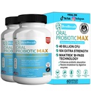 BestBreath Oral Probiotic MAX - 40 Billion CFU - Unterstützung für Zähne, Gums, Ohr, Nase, Throat & Digestive Health - 60 Kapseln (2)