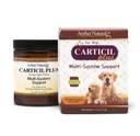 Amber NaturalZ Carticil Plus Kräuterergänzung für Hunde | Multi-System-Unterstützung für Gelenk-, Verdauungs- und Immungesundheit | Natürliche Hilfe für allgemeine Wellness und Vitalität | 60-tägige mittlere Hundeversorgung