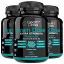 Health Dose Brain Dose Premium Nootropics - Koffeinfreie Extra-Stärke-Formel für Männer und Frauen - Unterstützt die Gesundheit des Gehirns, den kognitiven Fokus und die Gedächtnisretention, Pack of 3.