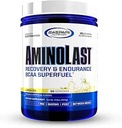 Alimentaire Gaspari Aminolast, Récupération et Endurance BCAA Supercarburant, 2:1:1 Rapport acide amino, alimenté avec des électrolytes (30 portions, glace citron)