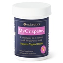 MyCrispatusTM Probiotic – Alta CFU L. croccante + L. reuteri LRDRTM + Acido Ialuronico – Dr. William Davis – Doppio utilizzo: Latticini orali e fermentati – 30 capsule di veg