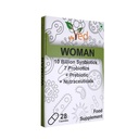 Probiotici e prebiotici Ved Woman - 10 miliardi di CFU - 20 culture batteriche dal vivo - 28 capsule probiotiche per donna- Lactobacillus croccanteatus, diossido di silicio.