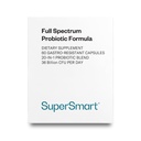 Supersmart Full Spectrum Probiotic Formula 36 Billion CFU al giorno (20-in-1 Complex) - con Lactobacillus Reuteri, Gasseri, Rhamnosus, Crispatus | Non-GMO & Gluten Free - 60 Capsule Vegetariani
