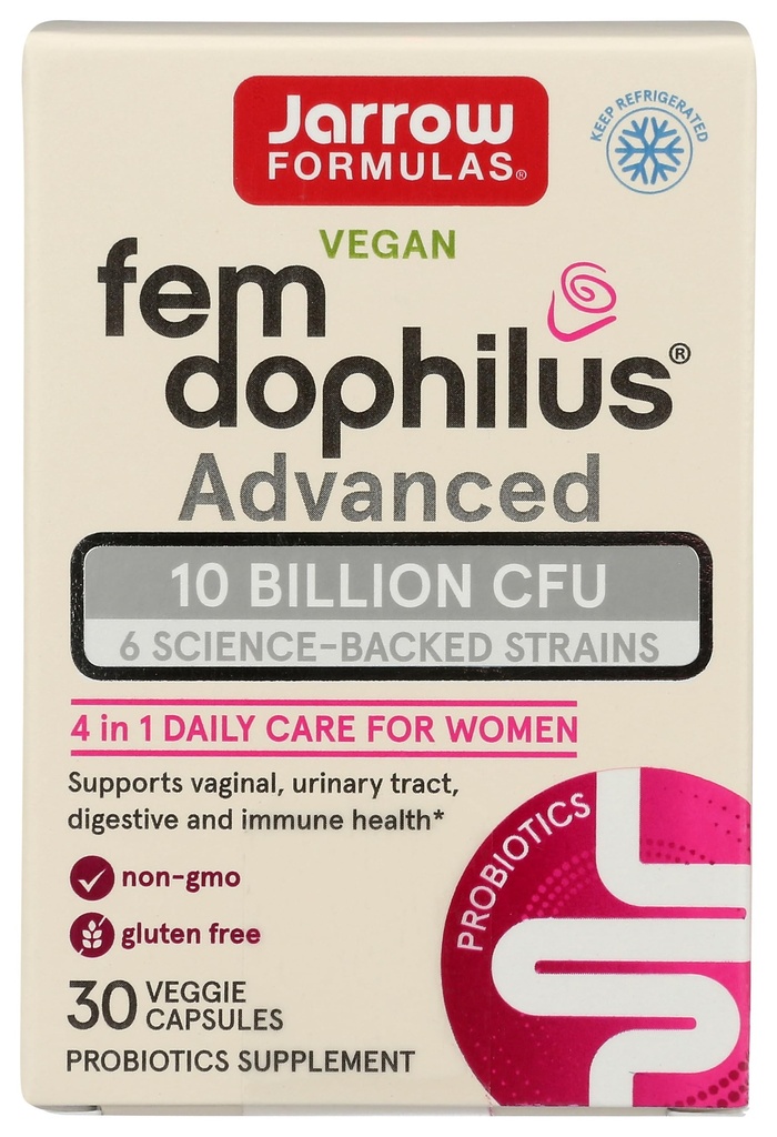 Formules de Jarrow, Fem Dophilus Advanced, 30 Comte