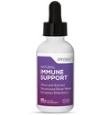 Triguard Plus Concentrate de l'argent colloïdal liquide, extrait de mûre de Sambucus et extrait de feuille d'olive, 3-en-1 support de l'immunissance liquide.