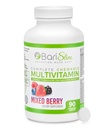 BariSlim Komplette Kaubare Bariatric Multivitamin Tablets - 45 mg Eisen - Bariatric Vitamin & Supplement für Post Bariatric Chirurgie mit Magen-Bypass & Magen-Darm gemischte Berry (90 Count)