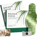 Patch di bilanciamento 2 scatole, Patch di stoccatura erbacea giapponese con ingredienti basati sulle piante, promuove il comfort addominale, non irritante e comodo adesivo, facile uso topico (10 patch)