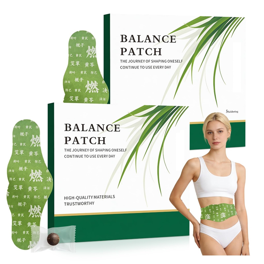 Balance du patch à base de plantes, pâtés de naveau à base de mugwort (2 boîtes 10 piece)