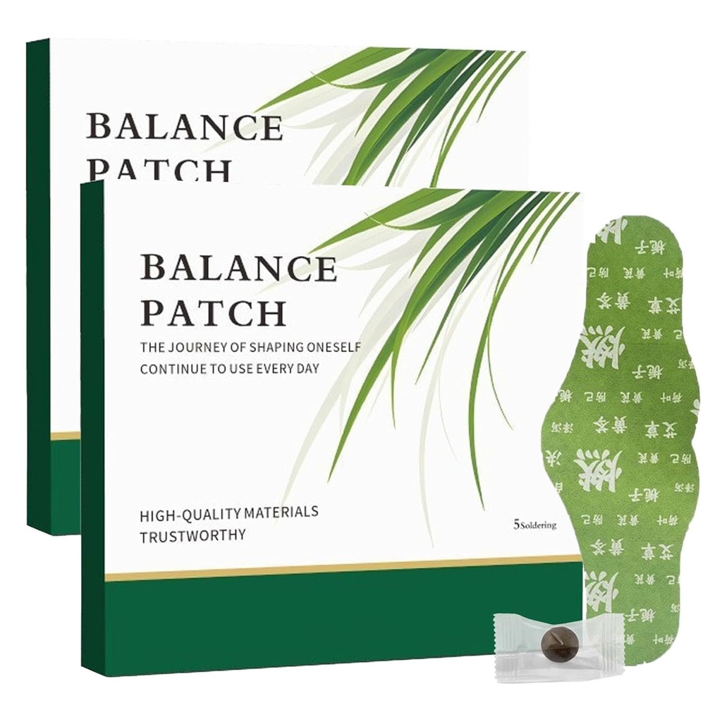 2PCS Patch Pad Balance – ingrédients à base de plantes, conception adhésive confortable, utilisation topique facile, favorise le confort abdominale conception non irritante