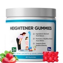 Gommie di sollevamento, supplemento naturale di crescita dell'altezza per gli adolescenti e gli adulti, aumentare la resistenza di ossa con calcio e zinco, vitamina C, D, L-Arginina, 60 Gummy (1PCS)